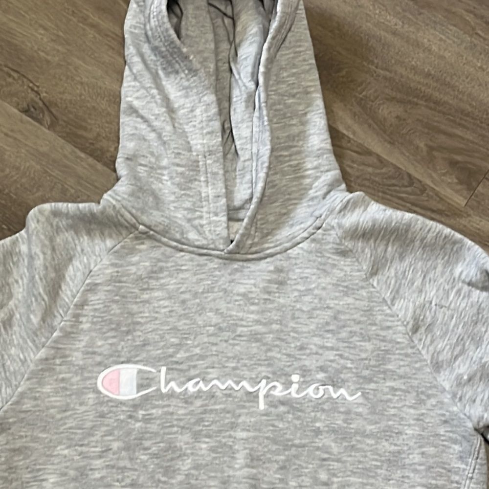Lot of 2 Girls UNDER ARMOUR and Champion  Hoodie Sweatshirts Both Size Large - Picture 9 of 13